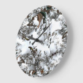 Abstrakt Große Wanduhr (Winkel)