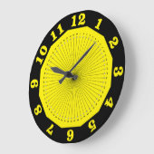 abstrakt große wanduhr (Winkel)