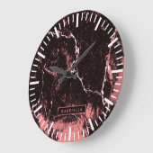 Abstrakt Große Wanduhr (Winkel)
