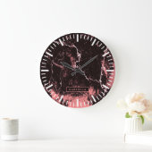 Abstrakt Große Wanduhr (Zuhause)