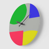 Abstrakt Große Wanduhr (Winkel)