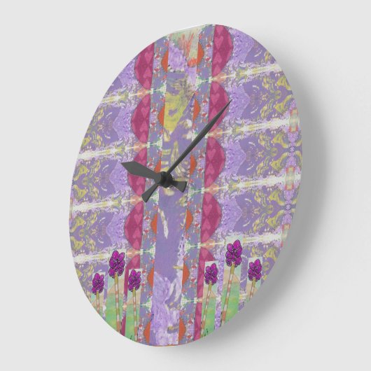 Abstrakt Große Wanduhr (Winkel)