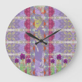 Abstrakt Große Wanduhr (Vorderseite)