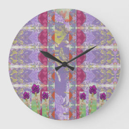 Abstrakt Große Wanduhr