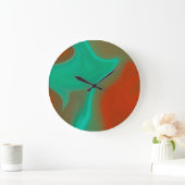 abstrakt große wanduhr (Zuhause)