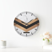 Abstrakt Große Wanduhr (Zuhause)