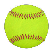 Abstrakt grün Limon Baseball (Rückseite)