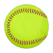 Abstrakt grün Limon Baseball (Vorderseite Links)