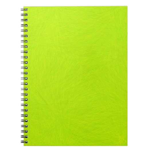 Abstrakt grün Limon Notizblock (Vorderseite)
