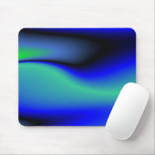 Abstrakt grün, schwarz und blau mousepad (Mit Mouse)