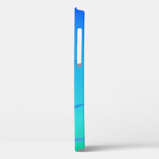 Abstrakt grün und blau Case-Mate iPhone hülle (Rückseite / Links)