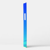 Abstrakt grün und blau Case-Mate iPhone hülle (Rückseite / Rechts)