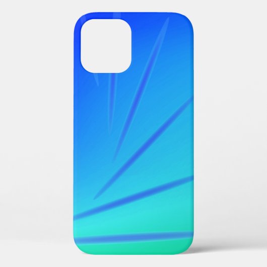 Abstrakt grün und blau Case-Mate iPhone hülle (Rückseite)