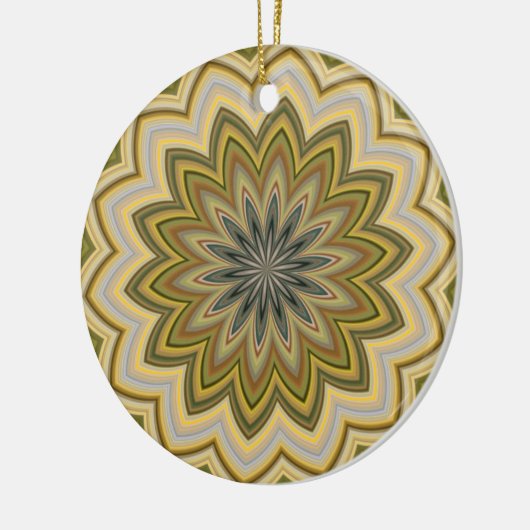 Abstrakt-grüne Dekoration (Links)