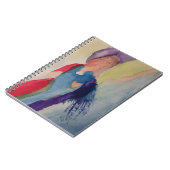 Abstrakt Guardian Angel Notebook Notizblock (Linke Seite)