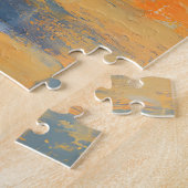 Abstrakt Happy Rainbow Elephant Puzzle (Seite)