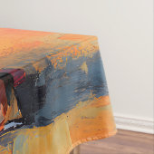 Abstrakt Happy Rainbow Elephant Tischdecke (Beispiel)