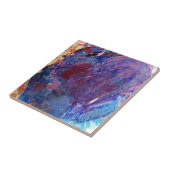 Abstrakt Heart Mixed Media Collage Fliese (Seite)