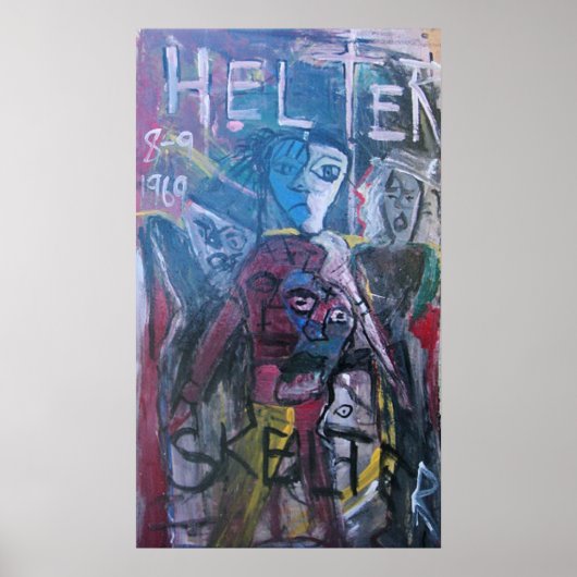 ABSTRAKT HELTER SKELTER POSTER (Vorne)