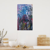 ABSTRAKT HELTER SKELTER POSTER (Küche)