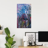 ABSTRAKT HELTER SKELTER POSTER (Heimbüro)