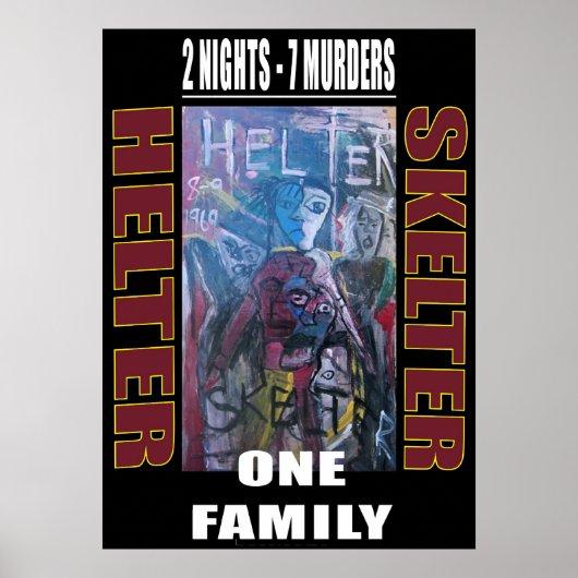 ABSTRAKT HELTER SKELTER POSTER (Vorne)