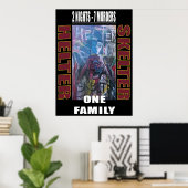 ABSTRAKT HELTER SKELTER POSTER (Heimbüro)