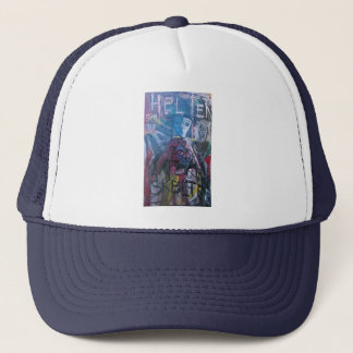 ABSTRAKT HELTER SKELTER TRUCKERKAPPE