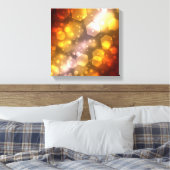 Abstrakt Hexagon Leinwanddruck (Insitu (Schlafzimmer))