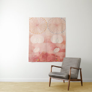 Abstrakt Hilma af Klint - Die zehn größten Nr. 9 Wandteppich