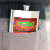 ABSTRAKT HIPPY ART RETRO FLACHMANN (Beispiel)