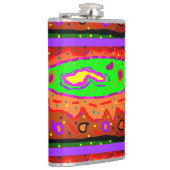 ABSTRAKT HIPPY ART RETRO FLACHMANN (Rechts)
