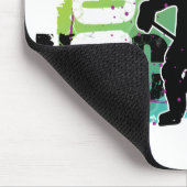 Abstrakt Hockey (männlich) Mousepad (Ecke)