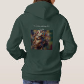 Abstrakt Hoodie (Rückseite)