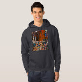 Abstrakt Hoodie (Vorne ganz)
