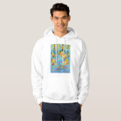 Abstrakt Hoodie (Vorne ganz)