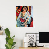 Abstrakt hören poster (Heimbüro)