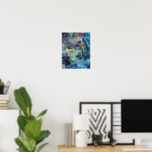 Abstrakt Hummer Poster (Heimbüro)