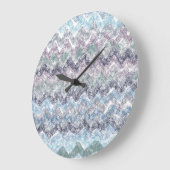 ABSTRAKT I GROßE WANDUHR (Winkel)