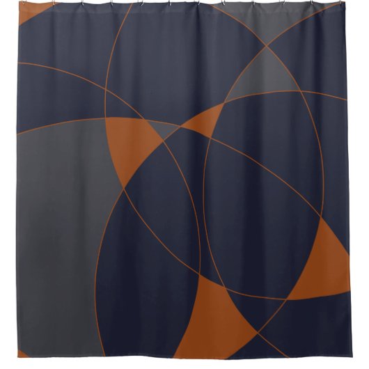 ABSTRAKT III DUSCHVORHANG (Vorderseite)
