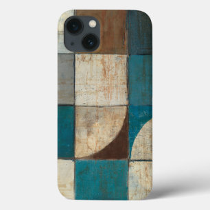 Abstrakt im Blau und in Brown Case-Mate iPhone Hülle