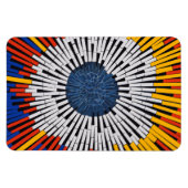 Abstrakt in Band - Sternexplosion Magnet (Horizontal)