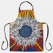 Abstrakt in Band - Sternexplosion Schürze (Vorderseite)