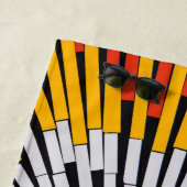 Abstrakt in Band - Sternexplosion Strandtuch (Beispiel)