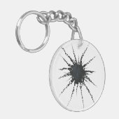 Abstrakt in Band und Buchstaben 3 Schlüsselanhänger (Vorderseite links)