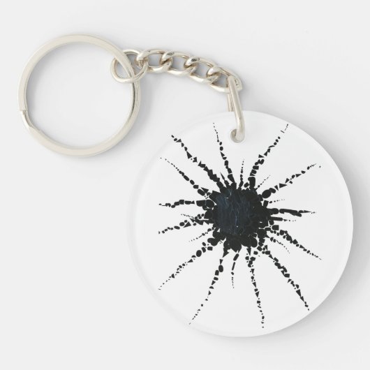 Abstrakt in Band und Buchstaben 3 Schlüsselanhänger (Vorderseite)