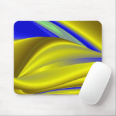 Abstrakt in goldgelber Farbe Mousepad (Mit Mouse)