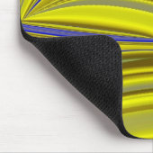 Abstrakt in goldgelber Farbe Mousepad (Ecke)