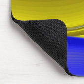 Abstrakt in goldgelber Farbe Mousepad (Ecke)