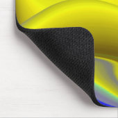 Abstrakt in goldgelber Farbe Mousepad (Ecke)